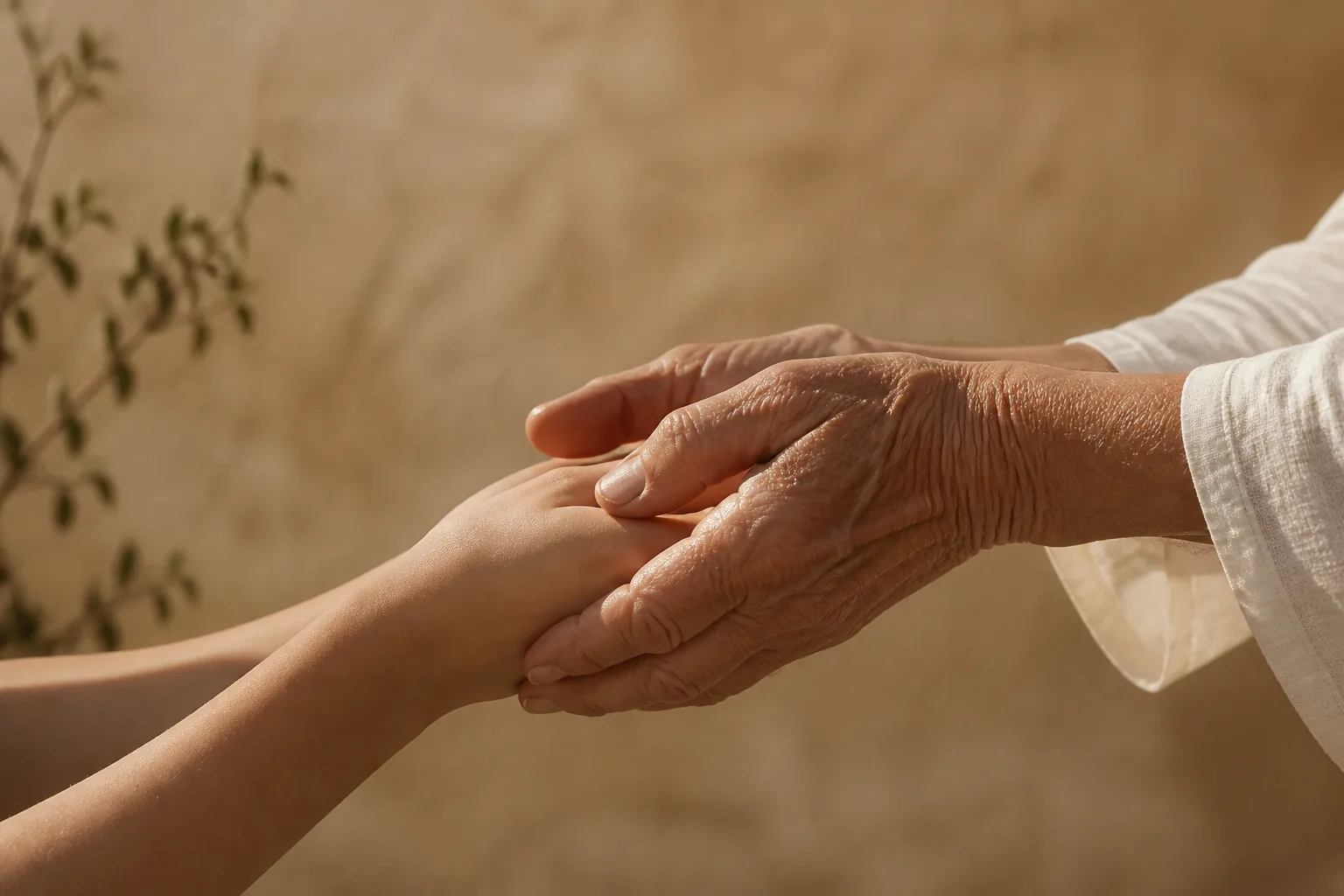 Famille en Algérie recevant le capital décès par virement